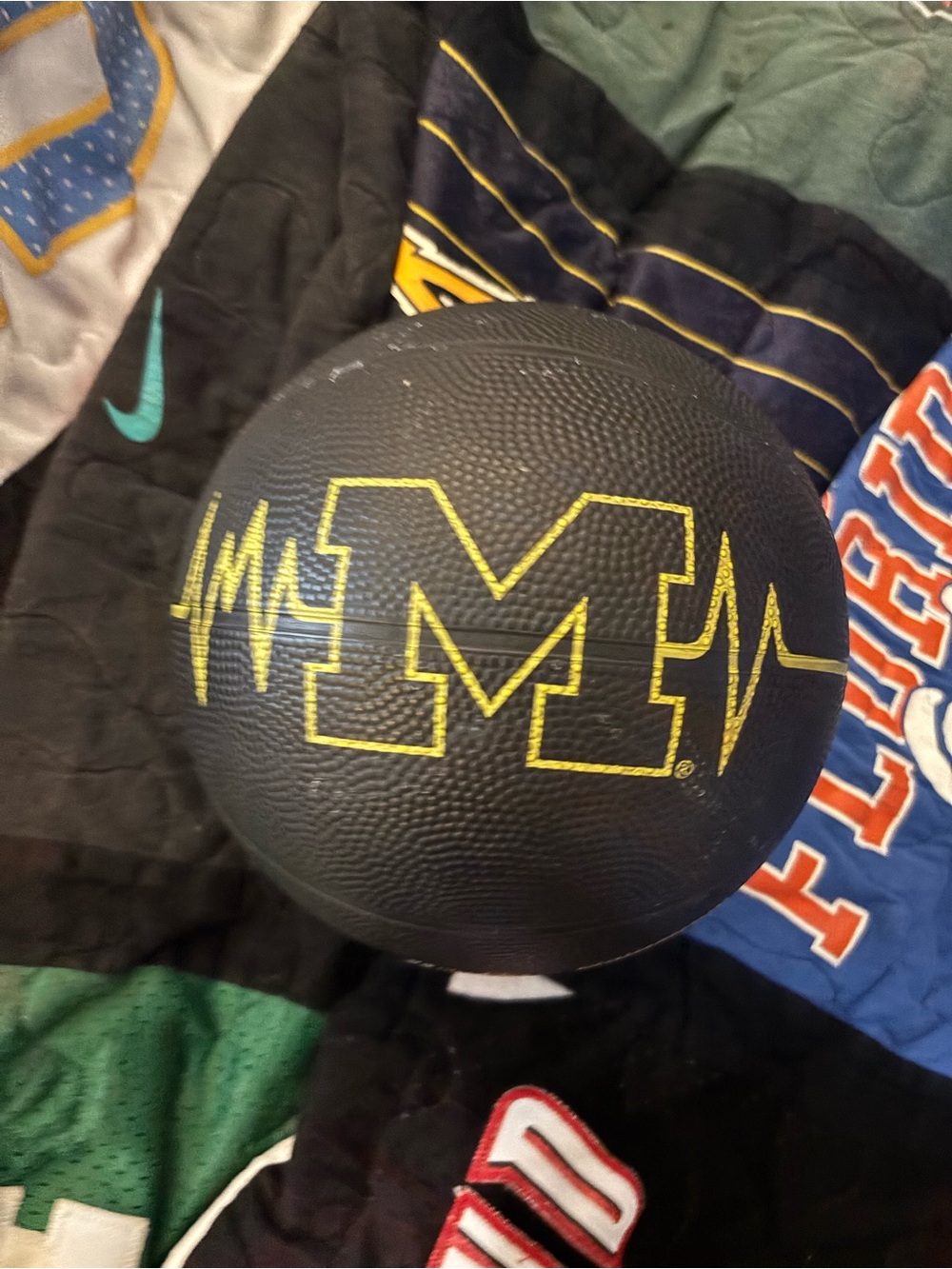 Michigan wolverines mini basketball ships fast 🏀🏀